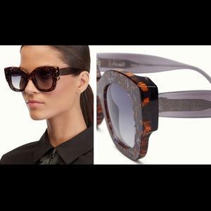 Fendi oversized sunglasses